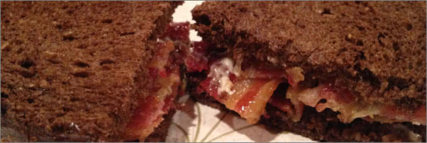 Prune Restaurant Bacon Marmalade Sandwich